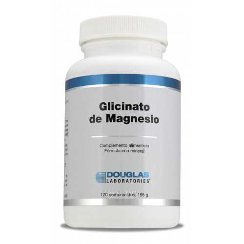 Glicinato de Magnesio 100 mg. Magnesio 120 comprimidos